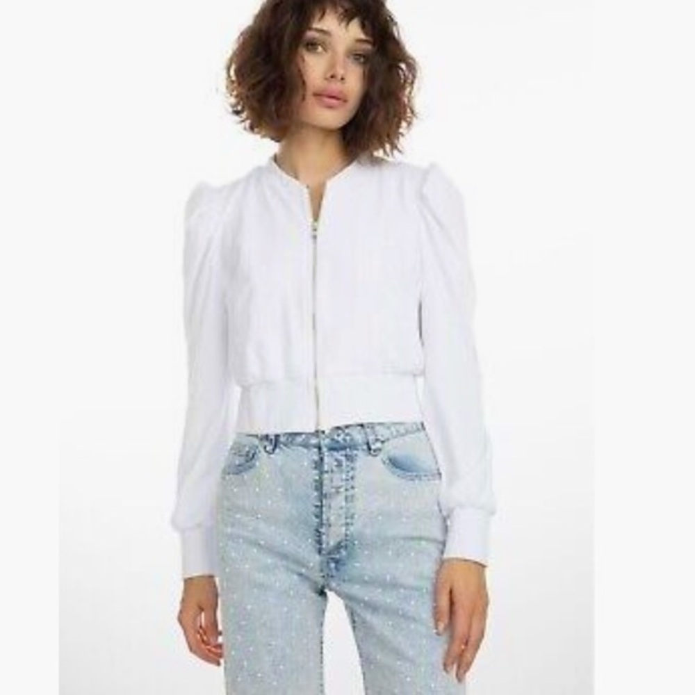 Generation Love Blair Bomber in White